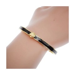新品　KateSpade バングル　黒　の画像