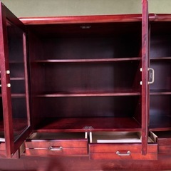 昭和レトロなサイドボードの画像