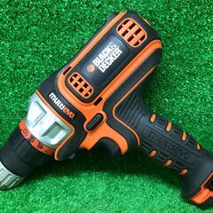 【SFU】ブラックアンドデッカー EAC800 コード式マルチツール EDD183ドリルヘッド付属【中古動作品】の画像