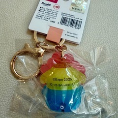 サンリオ なりきり立体マスコット キーホルダー クリアカラー　ポムポムプリン①の画像