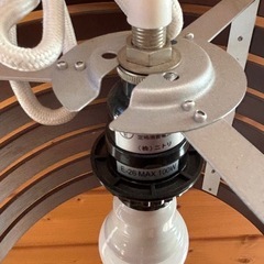 ウッドデザイン ペンダントライト（ニトリ）E26／プルスイッチ式の画像