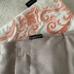 フランフラン　franc franc     クッションカバー2枚セットの画像