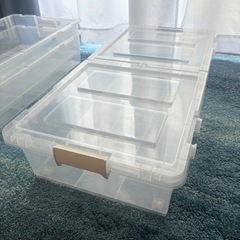 ニトリ　ベッド下収納ケース　3個組の画像