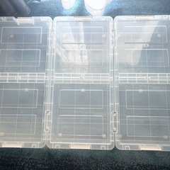 ニトリ　ベッド下収納ケース　3個組の画像