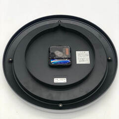 ss8135　セイコー 壁掛け時計 KX618S アナログ 壁掛け ステップ秒針 集光樹脂文字板 シルバー SEIKO 掛時計 丸型 シンプル スタンダード アナログ時計 中古の画像