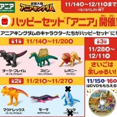 新品未使用✨冒険大陸 アニアキングダム 5個➕DVDセット❁¨̮の画像