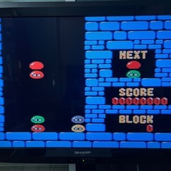 ファミコンソフト　ぷよぷよの画像