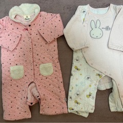 女の子ロンパースまとめ売りの画像