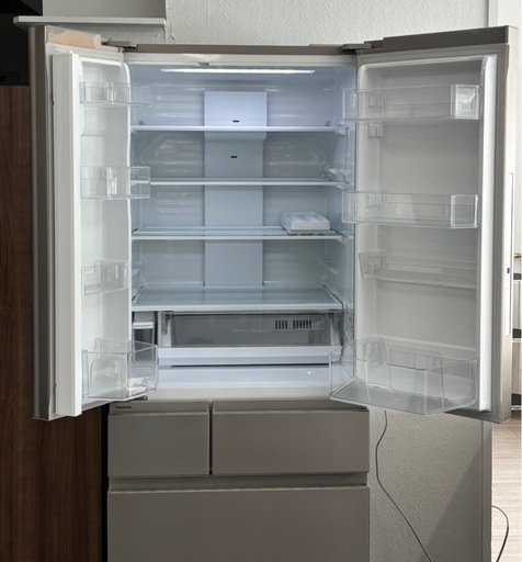 美品 パナソニック 6ドア 冷凍冷蔵庫 2025年製 NR-F50HY2 札幌市白石区