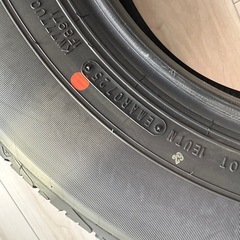 ジムニーシエラ新車外しタイヤ4本　195/80R15の画像