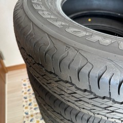 ジムニーシエラ新車外しタイヤ4本　195/80R15の画像