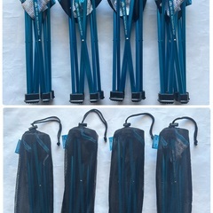 ミニアルミスツール【4つセット】の画像