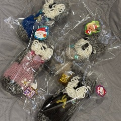 手編みの可愛いチャームの画像