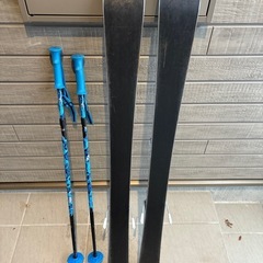 スキー　板　ストック　セットの画像