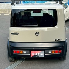 車検2年付/キューブ/1.4SX MD/CDセレクション/ルーフキャリア/ツートンカラーの画像