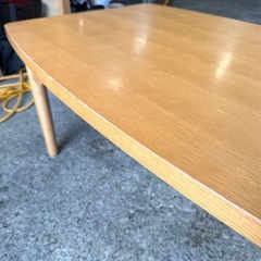 札幌市内配送可 20年製 unico TORNI ウニコ トルニ コタツ こたつテーブル W900 ヒーター動作確認済みの画像