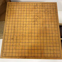 碁盤 脚付（へそ有） 碁石セット 白黒 囲碁の画像