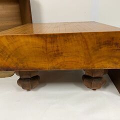 碁盤 脚付（へそ有） 碁石セット 白黒 囲碁の画像