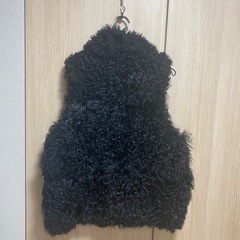 (羊毛皮)ベストの画像