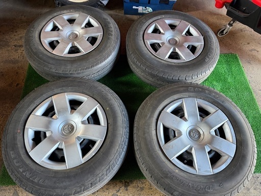 【ハイエースにて使用】ダンロップ SP175N  195/80R15