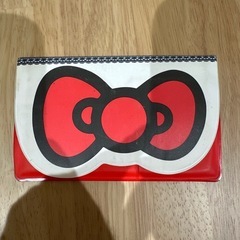 通帳ケース　キティ　中古の画像