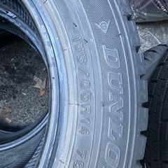 商談中　ダンロップ　ウインターマックスWM02 155/65-14 の画像