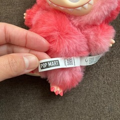 ◆正規品◆POP MARTオンラインLABUBU ラブブ　らぶぶ　赤色◆の画像