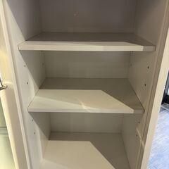 美品 スライド式 キッチンボード キャスター付き の画像