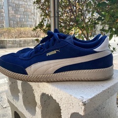 （お取引決定しました）スニーカー　ブルー　サイズ27  PUMA の画像