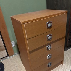 5段チェストの画像