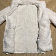 ユニクロ　キッズ　フリースジャケット　160㎝の画像