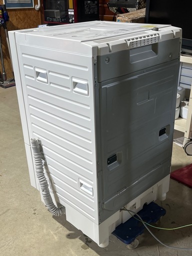 Ｐａｎａｓｏｎｉｃ　ドラム式洗濯乾燥機　ななめドラム式　マットホワイト　Ｃｕｂｌｅ　キューブル　洗濯・脱水７．０ｋｇ／乾燥３．５ｋｇ　左開き　キュービックフォルム　泡洗浄Ｗ　低温風パワフル乾燥　自動おそうじ　カビ取り機能　２０１９年製　ＮＡ－ＶＧ７３０Ｌ