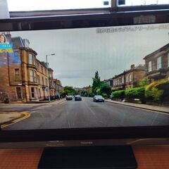 REGZA 2009年製　画面　筋が入る