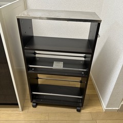 12月5日　15時まで　テレビ、テレビ台、サーキュレーター2台、キッチンラックの画像