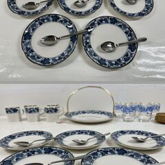 未使用 NIKKO ニッコー コーヒーカップ プレート グラス 茶托セット 茶器の画像