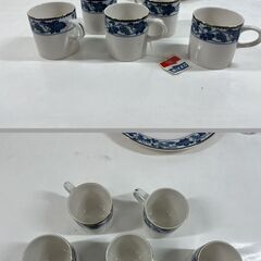 未使用 NIKKO ニッコー コーヒーカップ プレート グラス 茶托セット 茶器の画像