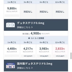 育毛 タブレット 11ヶ月分 AGA DMMオンラインクリニックの画像