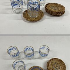 未使用 NIKKO ニッコー コーヒーカップ プレート グラス 茶托セット 茶器の画像