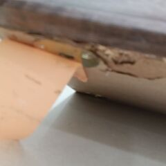 ★リユースのサカイ日立店★HJ8519  食器棚 ダークブラウン H77.5×D31×W79 クリーニング済み の画像