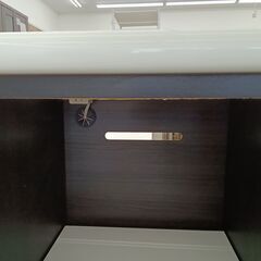 ★リユースのサカイ日立店★HJ8520  レンジ台 ブラック H101×D50×W90.5 クリーニング済み の画像