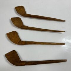 木製 木彫り 置物 ゴルフ 男性 インテリア オブジェ 幅24cm×奥行21cm×高さ51cm の画像