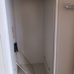 配達可!!4人用シンプル2段型スチールロッカー　鍵なしの画像