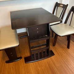 ニトリ　ダニイングセットの画像