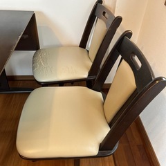 ニトリ　ダニイングセットの画像