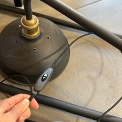 drow a line つっぱり照明（電球なし） の画像