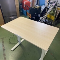 ○東151 動作確認済み 昇降テーブル  机 家具 オフィス デスクの画像