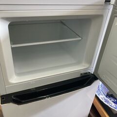 【リユ-スのサカイ広島石内店】ジモティ割！/2ドア冷蔵庫/ハイセンス/2018年製/クリ-ニング済み/HG-8200/広島市 冷蔵庫　佐伯区 冷蔵庫　南区 冷蔵庫　西区 冷蔵庫　東区 冷蔵庫　中区 冷蔵庫　安佐南区 冷蔵庫　安佐北区 冷蔵庫　安芸区 冷蔵庫　府中町 冷蔵庫　海田町 冷蔵庫　熊野町 冷蔵庫　坂町 冷蔵庫　廿日市市 冷蔵庫の画像