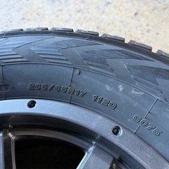 【美品】ハイラックスにて使用 ヨコハマ アイスガードGO75 265/65R17 4本　7.5J×17インチ　PCD139.7 6Hの画像