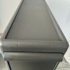 ライクイット (like-it) キッチン収納 3段 幅14x奥46.5x高82cm オールブラック　※その他や数出品！の画像