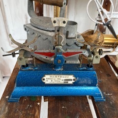 アンティーク小物6点セット(椅子、額縁含む)の画像